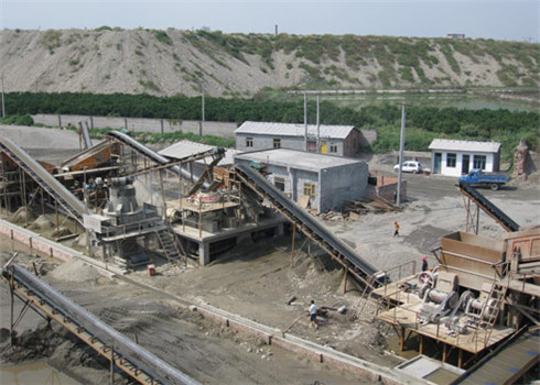 四川達州沙石生產(chǎn)線設備現(xiàn)場